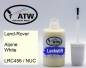 Preview: Land-Rover, Alpine White, LRC456 / NUC: 20ml Lackstift, von ATW Autoteile West.